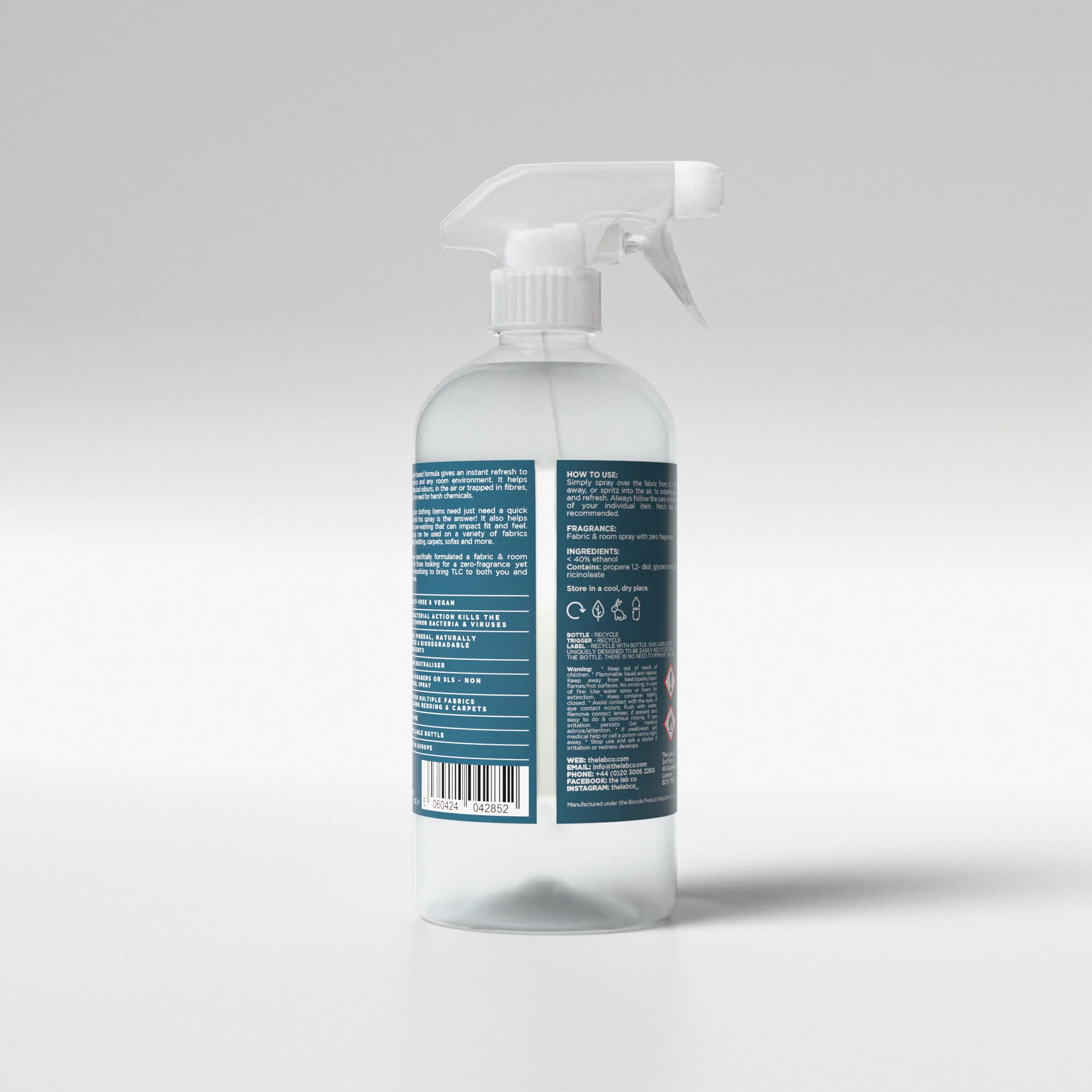 Fragrance Free Fabric & Room Spray 500ml - Image 3