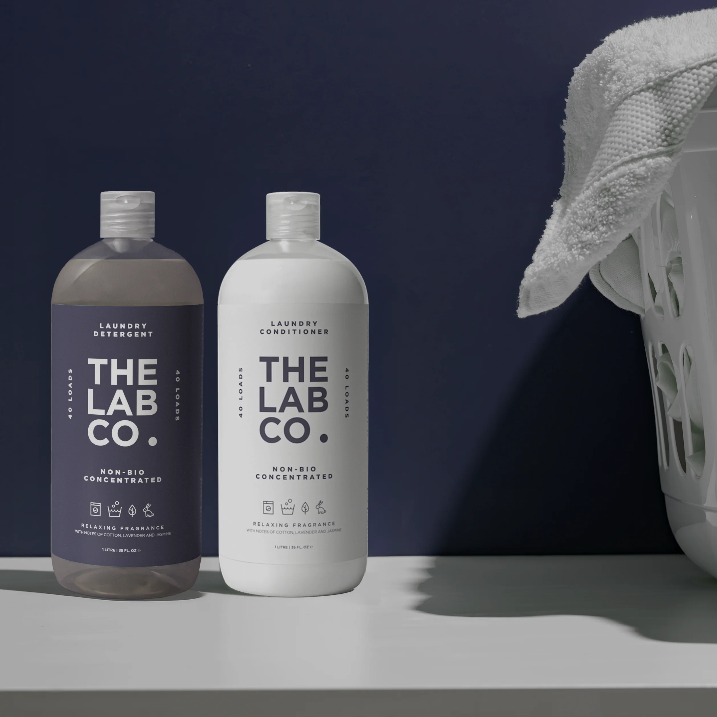 Relaxing Laundry Detergent & Fabric Conditioner 1 Litre Duo